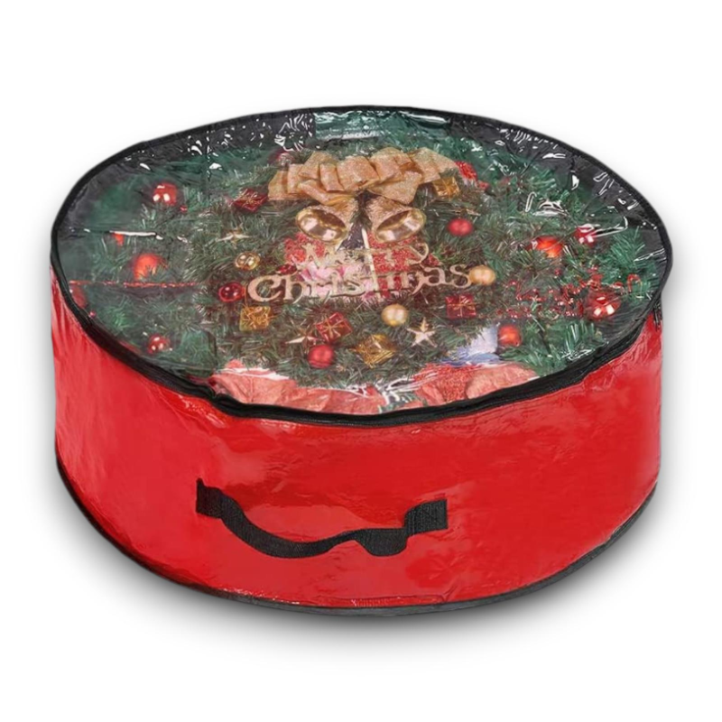 Borsa per Decori Natalizi in Poliestre - 15x45 cm - V-54554