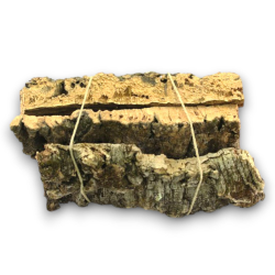 Cassetta Legno con Muschio, Sughero, Paglia e Pigne - PR-24602