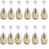 Star - Set 12  Pigne Oro - Ceramica - 6x16 cm - 106981