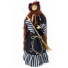 Pupazzo befana con luci e suoni 60 cm