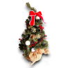 Albero di Natale Verde - 80 cm - Decorazione Pigne e Sfere - CEN-88043