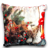 Cuscino Poliestere - Decorazioni Natalizie - 40 cm - 3 Mod. Assortiti - AC-13752