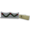 Steccato Recinzione in Legno con Luci Accessori presepe 16 cm x h. 5,5 cm