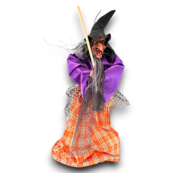 Befana con Luci e Suoni - 70 cm