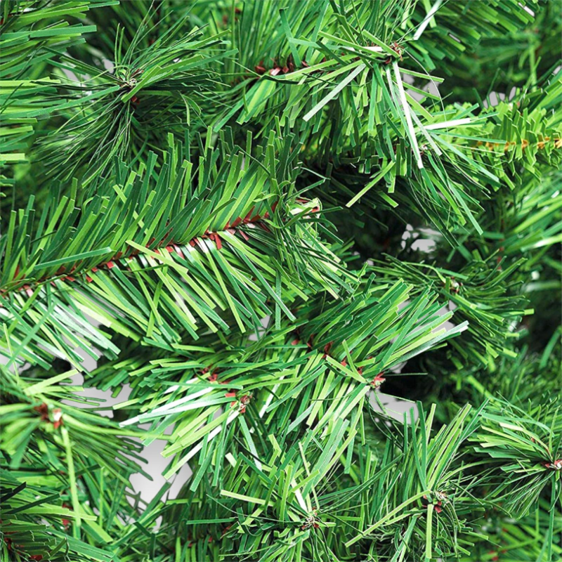 Ghirlanda Natalizia Verde per Porta dietroporta da Ø 25 cm con 90 Punte