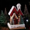 Star - Cassetta con Alberi - 5 Led - 14x10x22 cm - 106476
