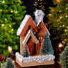 Star - Cassetta con Alberi - 5 Led - 14x10x22 cm - 106476