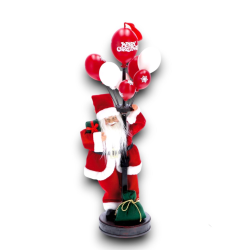 Star - Babbo Natale con Palloncini - 80 cm - 106882