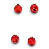 Star - 20x Palla in Vetro - Rosso - 6 cm - 105789