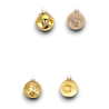 Star - 20x Palla in Vetro - Oro - 6 cm - 105769