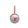 6x Palline per albero di Natale Infrangibili 8 cm in Latta Apribili  Faccine Viso Babbo Natale, Renna e Pupazzo di Neve da appen