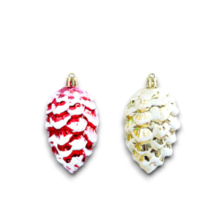 8 Appendini - 4 modelli - Oro e Rosso - 11 cm - FA-30610