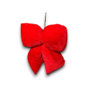 Fiocco in velluto - Rosso - 25x34 cm
