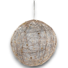 Sfera con Luci Led Oro - 30 cm