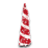 Star - Albero di Natale Rosso - Con Decorazioni - 33x120 cm - 105090