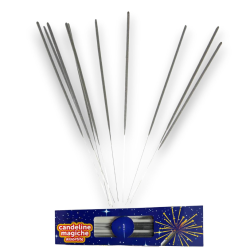 Candeline Magiche 17cm Scintille Luminose - 3 Confezioni - 420  Pz - 17 Cm