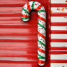 CANDY CANE IN POLISTIROLO - 51 CM
