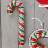 CANDY CANE IN POLISTIROLO - 51 CM