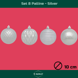 Set 8 Palline Assortite -...