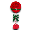 Cintura Babbo Natale in Latta con Luci - 51 cm