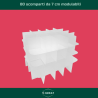 Box Porta Palline con Separatori - 38x31x31