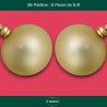 Ghirlanda 36 Palline  - 170 cm - Oro