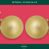 Ghirlanda 36 Palline  - 170 cm - Oro