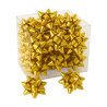 Set 25 Coccarde Oro - 8x8 cm - 15 mm
