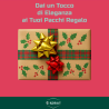 Set 50 Coccarde Rosse - 5x5 cm 10 mm