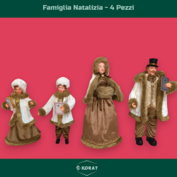Famiglia Natalizia set da 4...