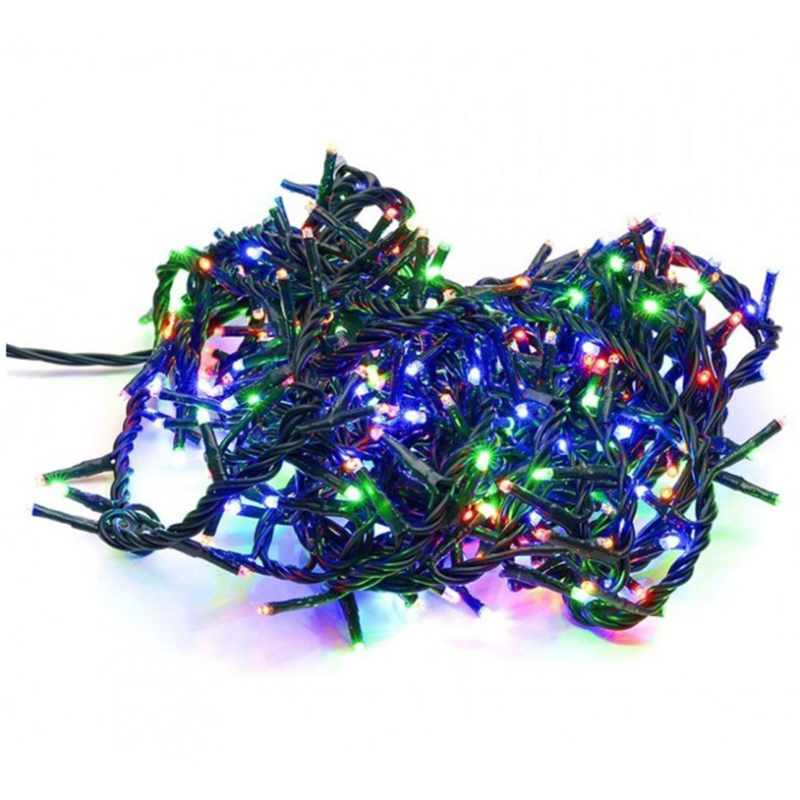 Serie Luci Albero di Natale - 7.5 metri - 180 Led Multicolor