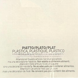 Sottopiatto Tondo Blu in plastica - 33 cm 