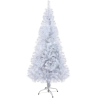 Albero di Natale Bianco 120 cm-200 Rami Base in Metallo