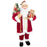 Statua Pupazzo Babbo Natale Gigante 90 cm CON MUSICA E LUCI