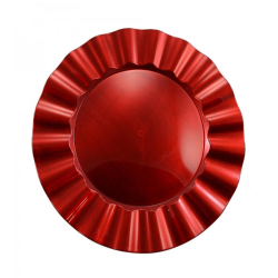 Sottopiatto Rosso - 33 cm -...