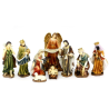 Presepe Natività Elegante con 11 soggetti Fino a 20 cm