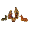 Set MINI Natività 5 pz da h. 7 cm Presepe - AM