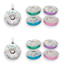 SET 12  PEZZI CIAMBELLA 8 CM COLORI MISTI -  XNA22023731