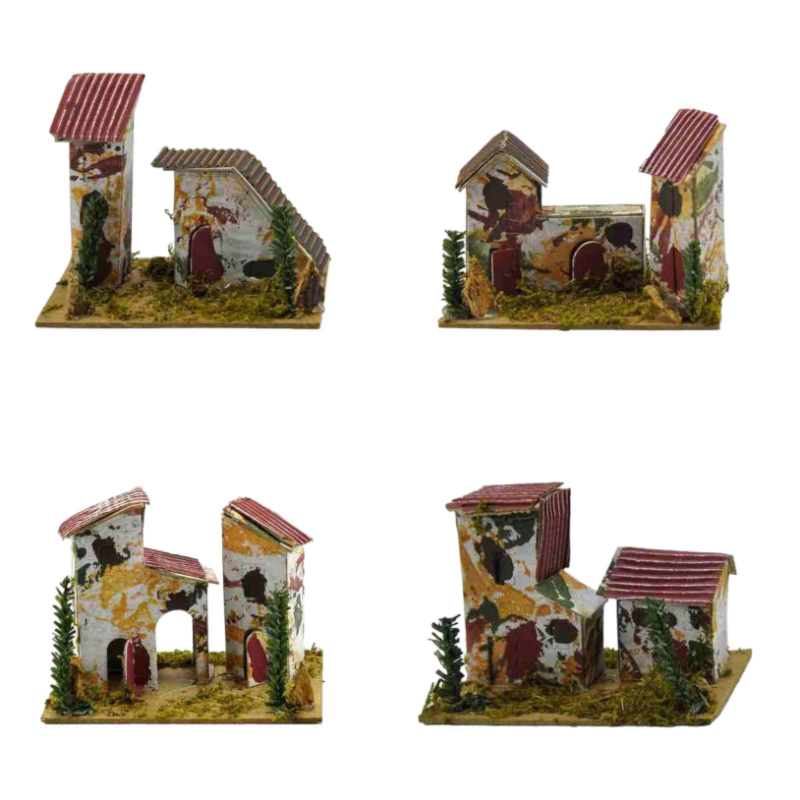 Casetta Presepe Casolare 13x8x h.10 cm