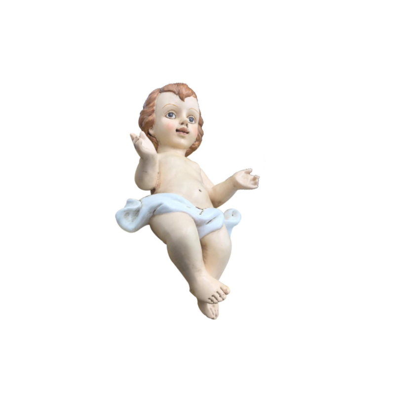 Statua Gesù bambino in poliresina 7x16 cm