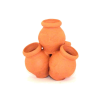 Accessori Presepe 14 pz Brocche, Anfore e Giare 5cm in TERRACOTTA