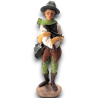 Set 6 Pastori in Resina 20 cm Presepe Statuine 