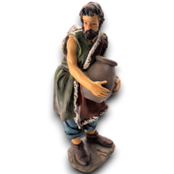 Set 6 Pastori in Resina 20 cm Presepe Statuine 