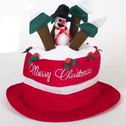 Cappello Cilindro Natale -...