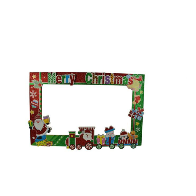 Cornice photobooth natale "Merry Christmas" 56x85 cm