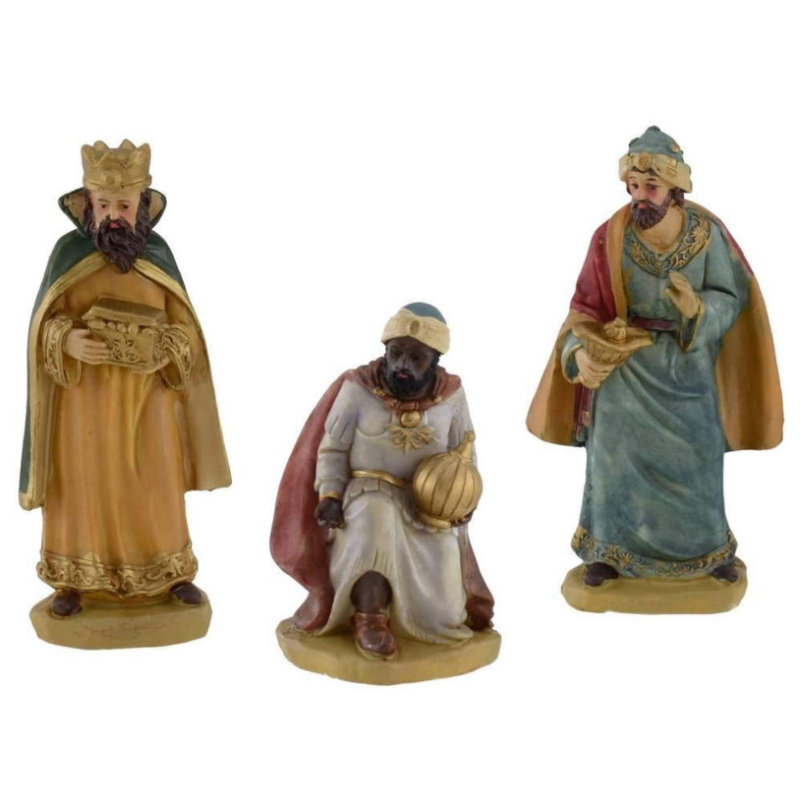 Set 3 RE Magi GRANDI Natività da h. 25 cm 