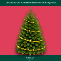 Ghirlanda con Palline - 170 cm - Oro