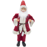 Statuetta Pupazzo di Babbo Natale CON CARILLON 45cm