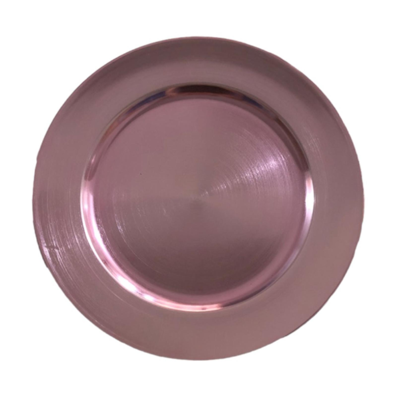 SOTTOPIATTO IN PLASTICA CM.33 ROSA - HX955654