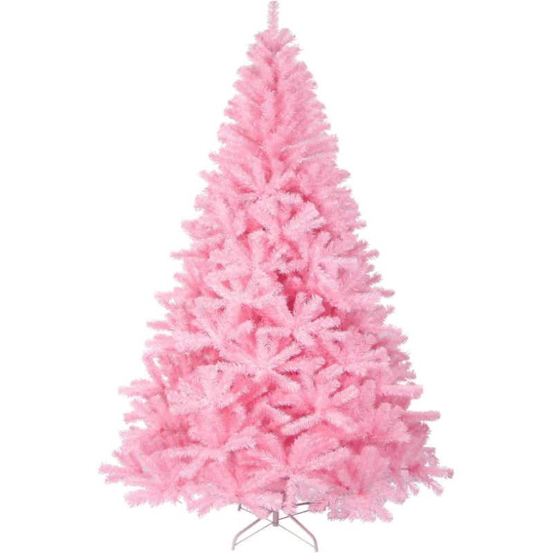 Albero di Natale rosa - 210 cm/900 punte